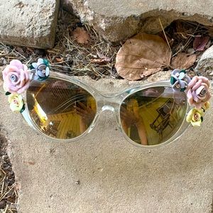 DOLCE & GABBANA 4180 Flower Garden sunglasses